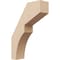Ekena Millwork 3-inch W x 10-inch D x 14-inch H Monterey Rough Cedar Woodgrain TimberThane Knee Brace, Primed BRCUR03X10X14MONRCPR - alternate 1